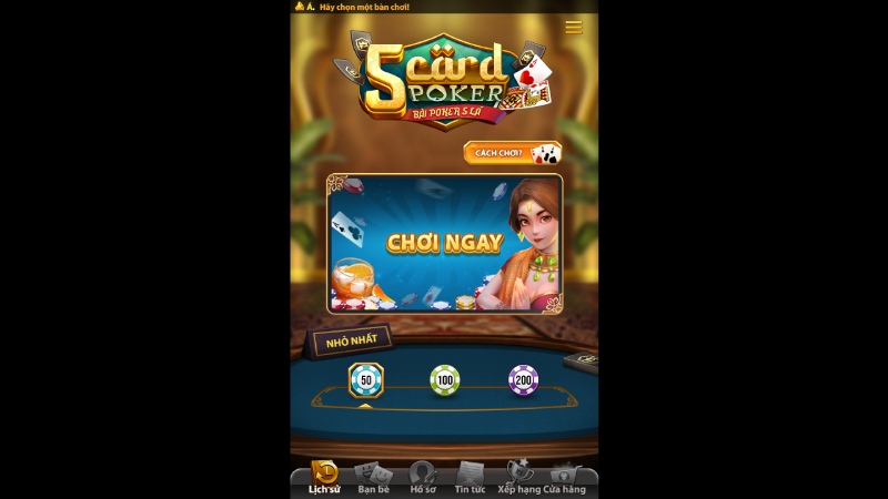 Lựa chọn bàn chơi phù hợp - kinh nghiệm cược Poker GI8