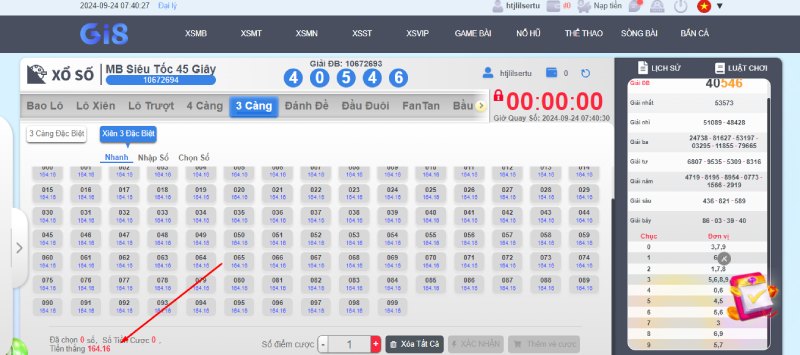 Xổ số bitcoin tại GI8 thưởng cao